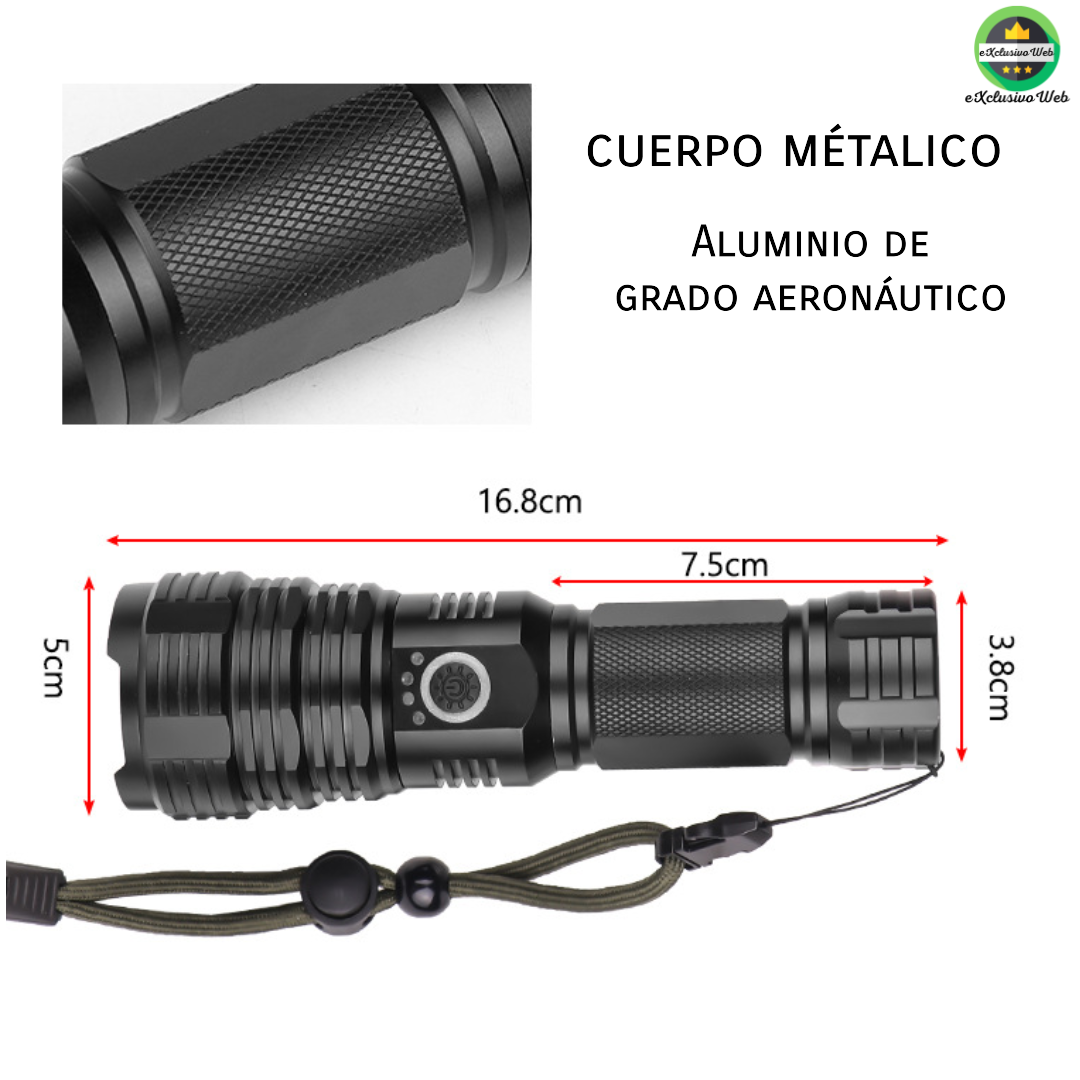 Linterna Táctica Profesional